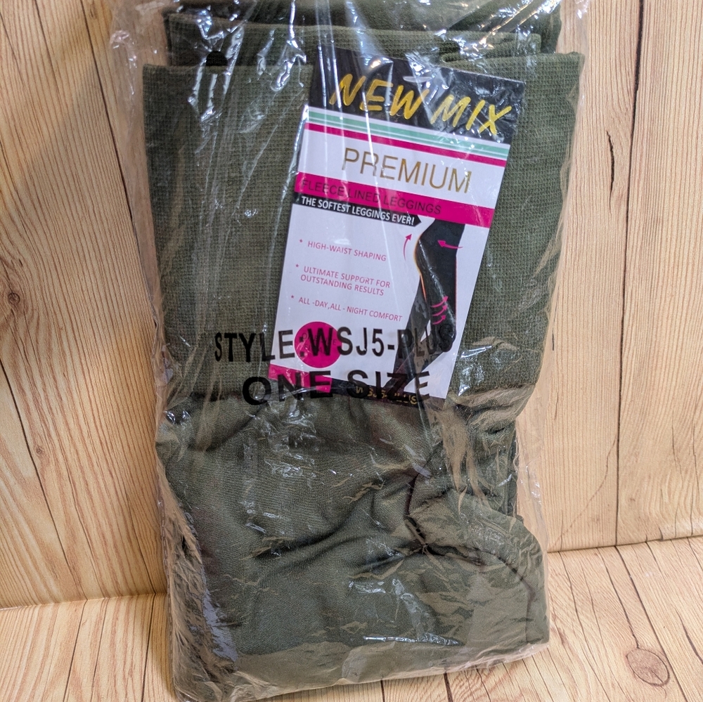 New Mix Fleece Lined Leggings